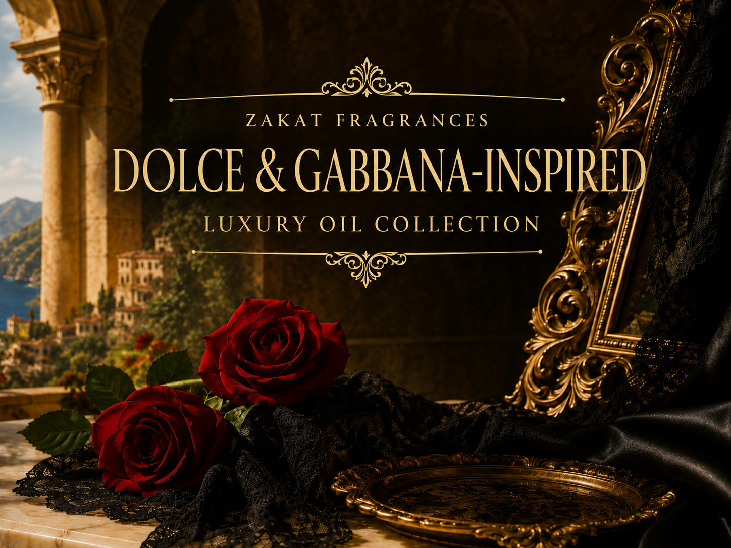 DOLCE & GABBANA LUXURY BODY OIL TYPES | ZAKAT FRAGRANCES