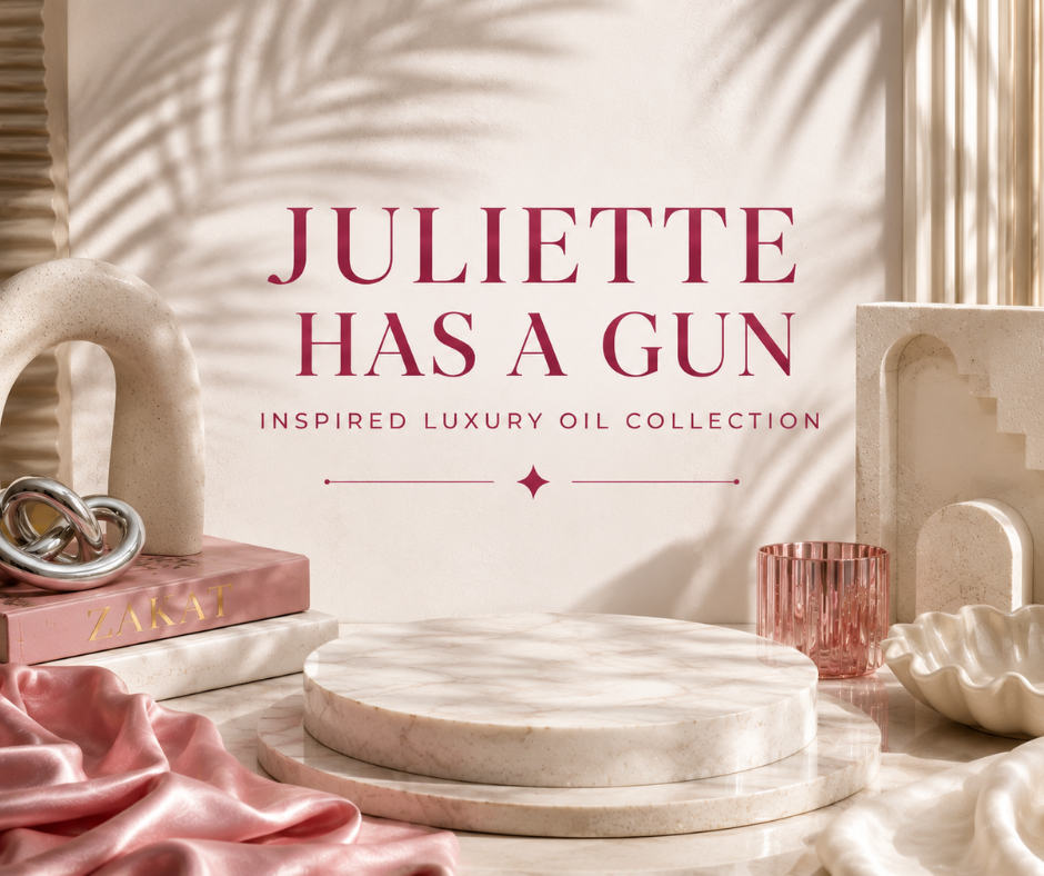 Juliette Has a Gun Inspired Luxury Oil Collection | ZAKAT FRAGRANCES