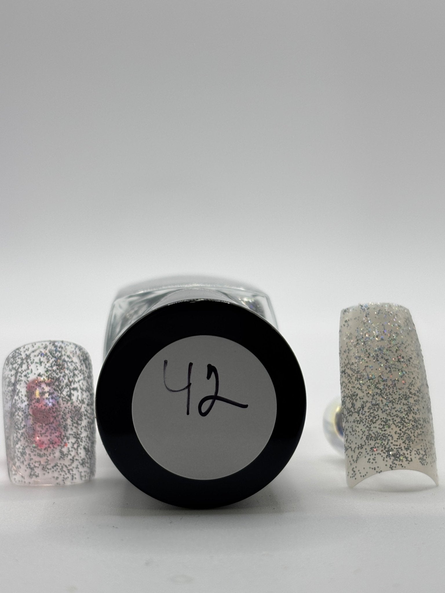 A BOTTLE OF ROCHELLE SHOWING THE TOP WITH #42 ON IT