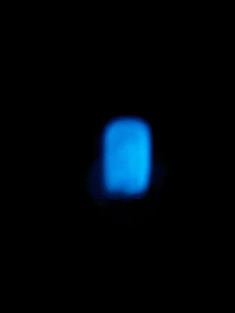 SAPPHIRE GLOW IN THE DARK NAIL POLISH 49 - ZAKAT FRAGRANCES