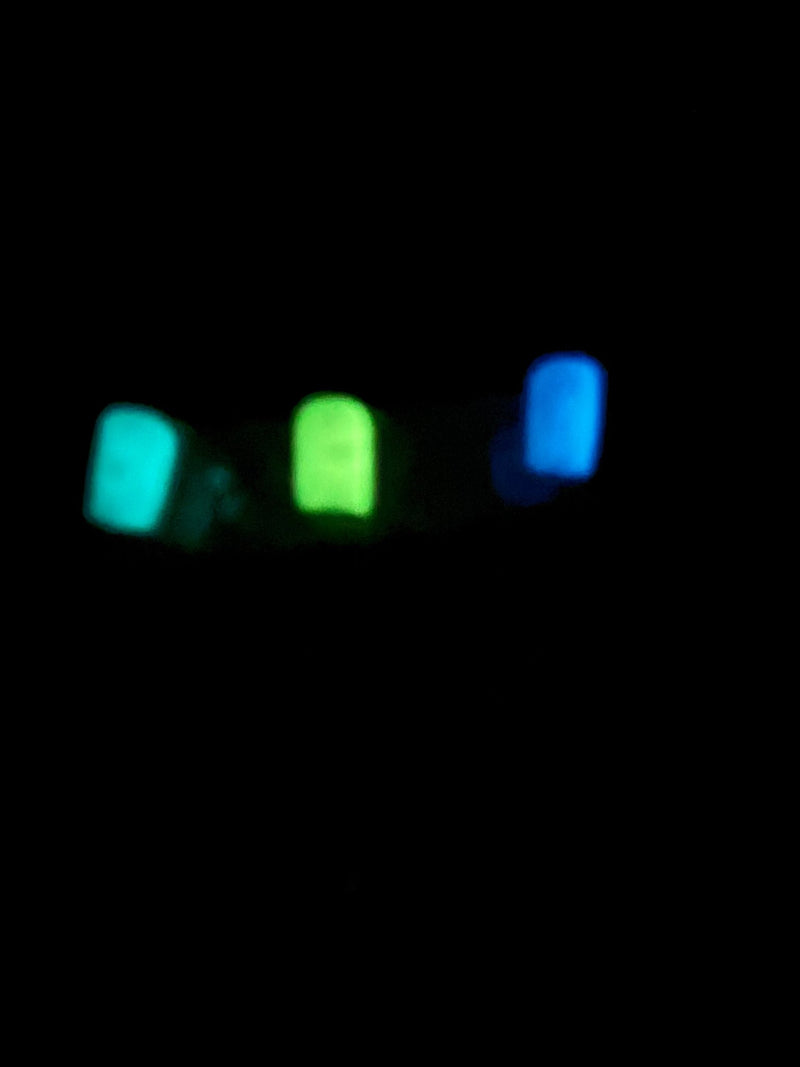 SAPPHIRE GLOW IN THE DARK NAIL POLISH 49 - ZAKAT FRAGRANCES