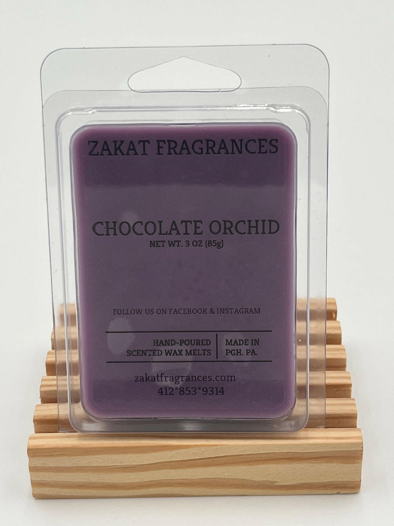 CHOCOLATE ORCHID - PICTURE OF WAX MELTS
