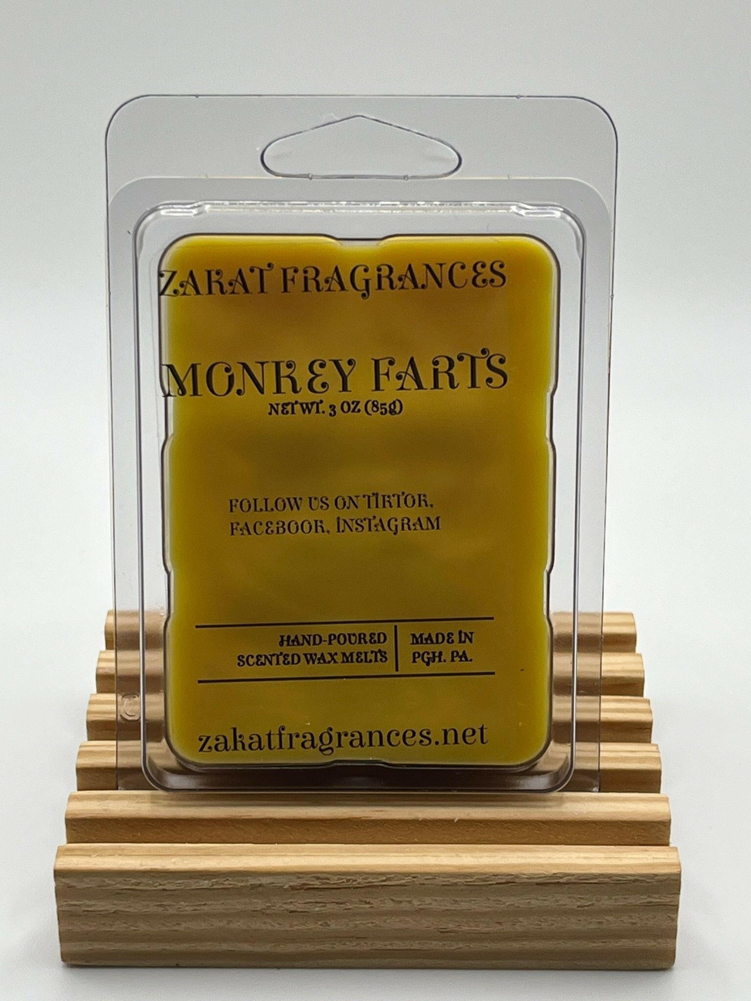 MONKEY FARTS PICTURE OF WAX MELTS