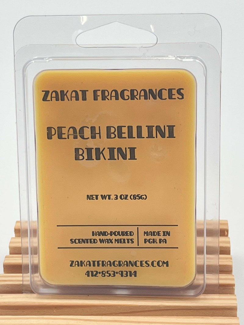 PEACH BELLINI BIKINI - PICTURE OF PEACH BELLINI BIKINI WAX MELT