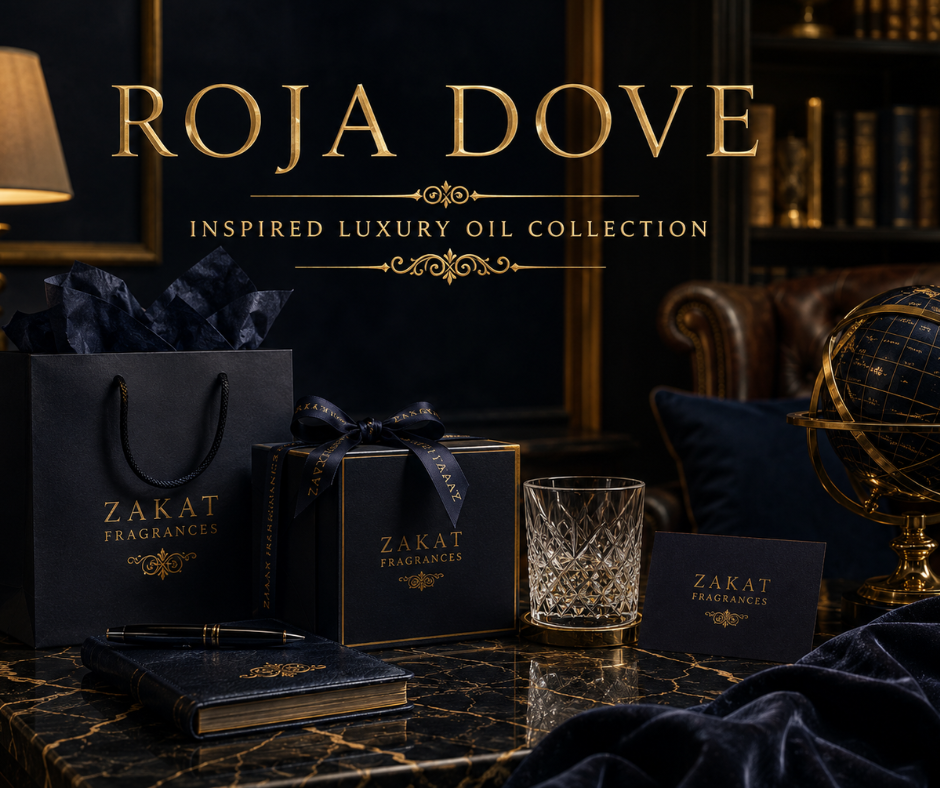 ROJA DOVE FRAGRANCE OIL TYPES - ZAKAT FRAGRANCES LLC