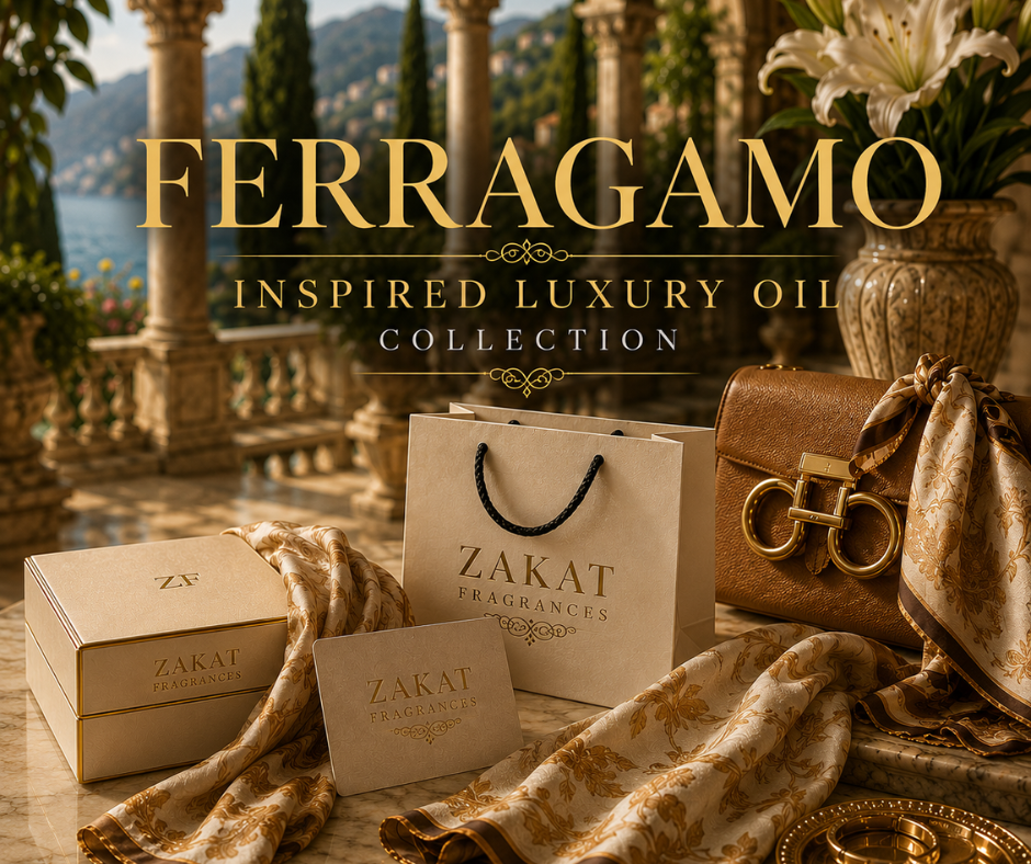 FERRAGAMO LUXURY FRAGRANCE OIL TYPES - ZAKAT FRAGRANCES