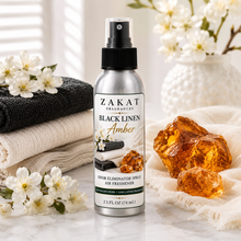 Black Linen Amber Odor Eliminator Spray