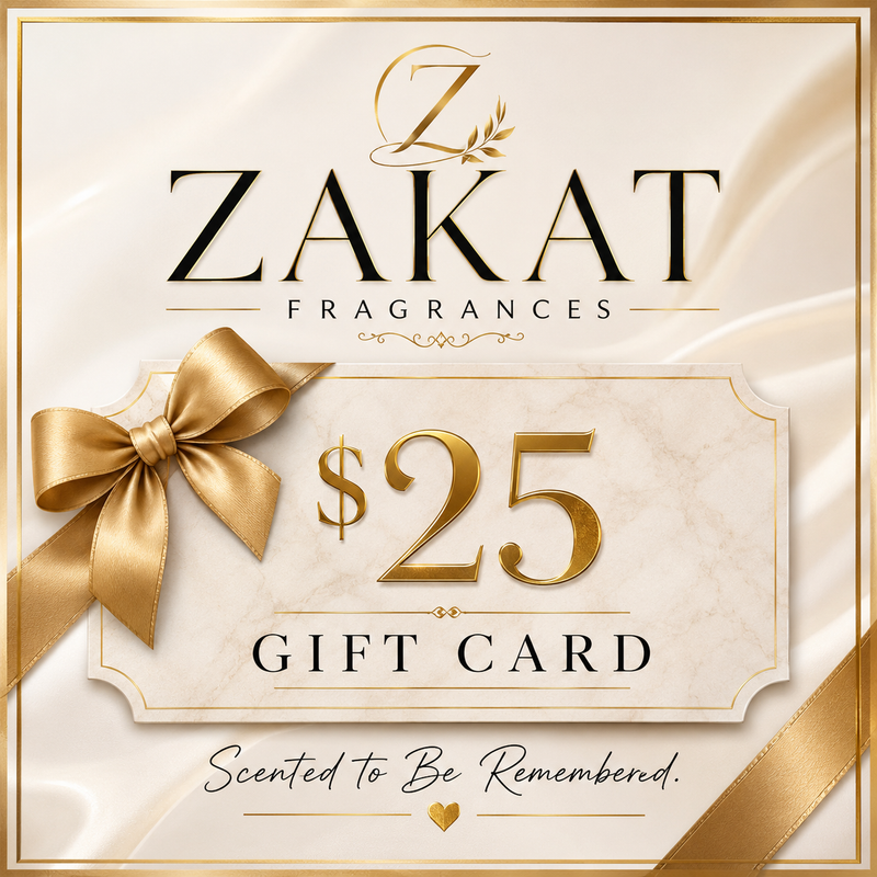 $25 Zakat Fragrances Gift Card