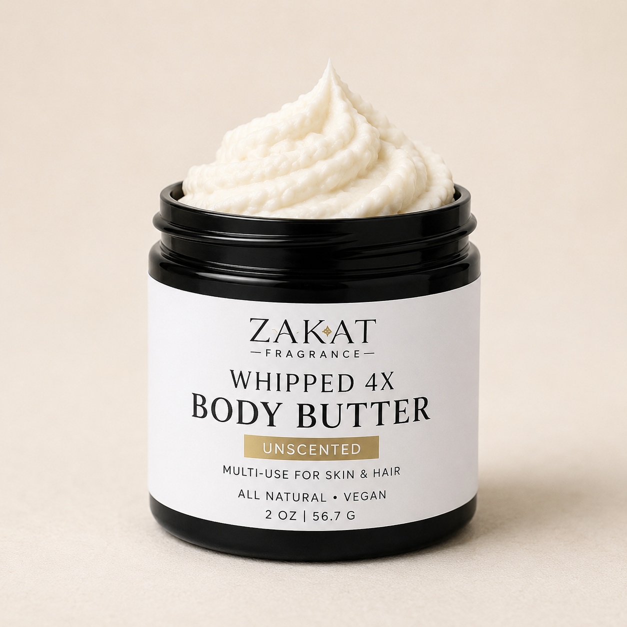 Whipped 4X Body Butter (Unscented)