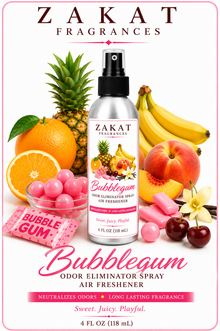 Bubblegum Odor Eliminator Spray / Air Freshener