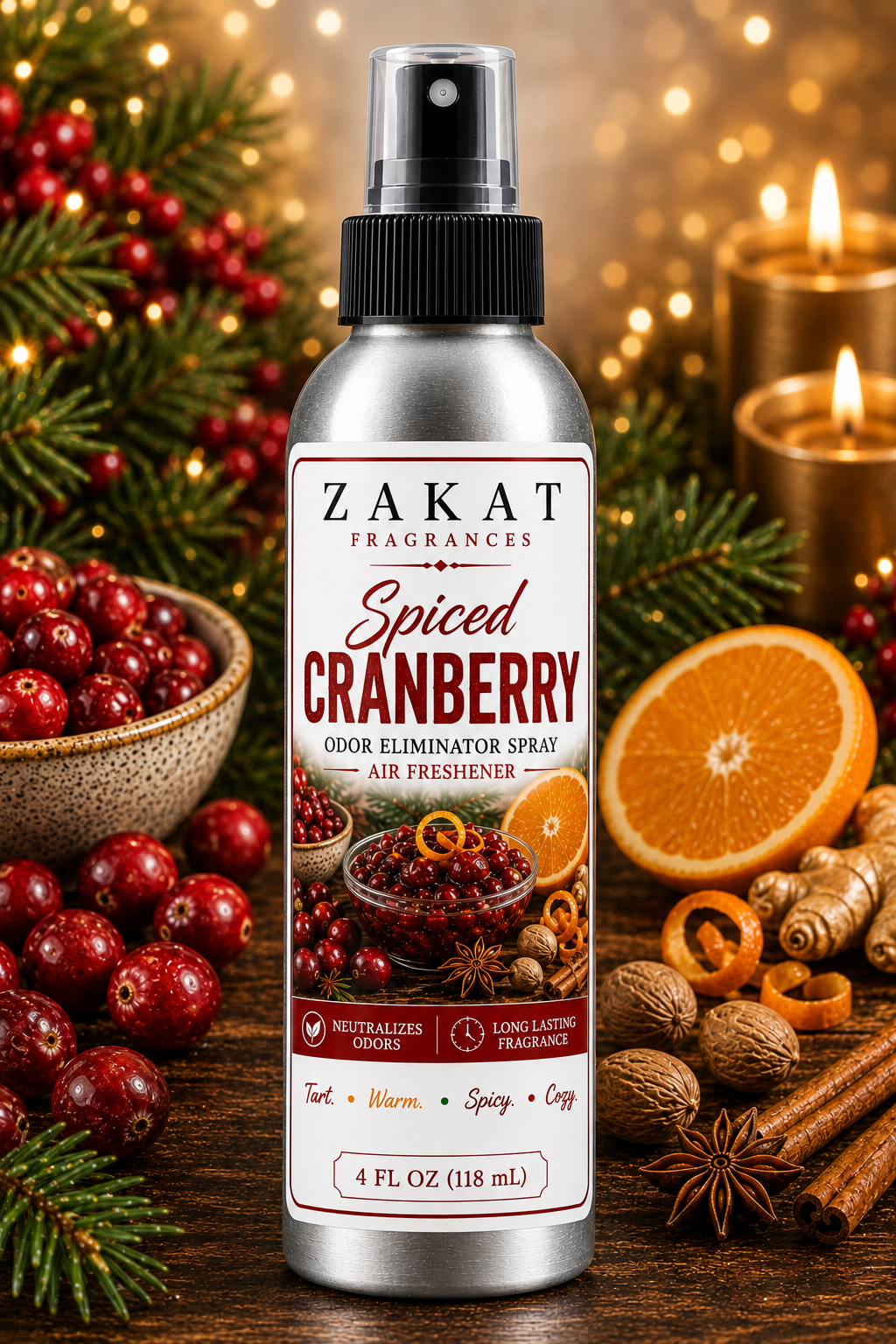 Spiced Cranberry Odor Eliminator Spray