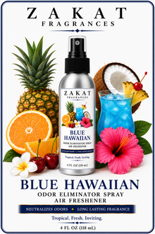 Blue Hawaiian Odor Eliminator Spray / Air Freshener