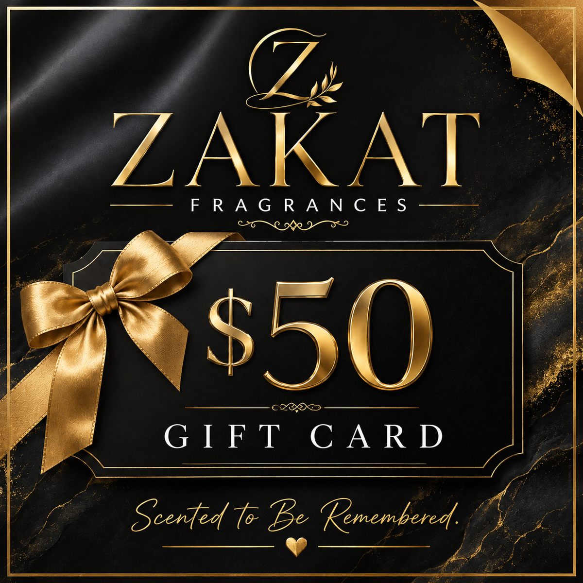 $50 Zakat Fragrances Gift Card