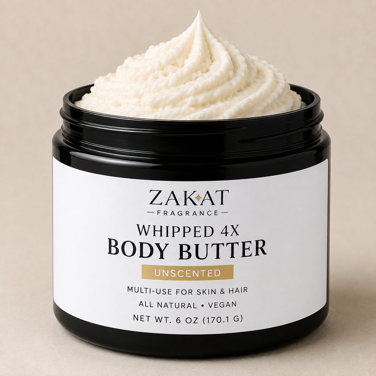 Whipped 4X Body Butter (Unscented)