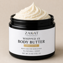 Whipped 4X Body Butter (Unscented)