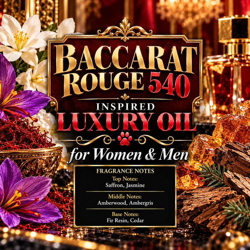 Baccarat Rouge 540 Inspired Luxury Oil