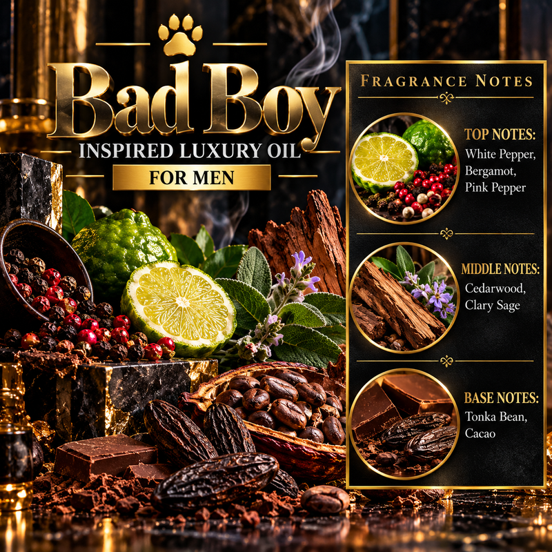 Bad Boy Inspired Luxury Oil for Men