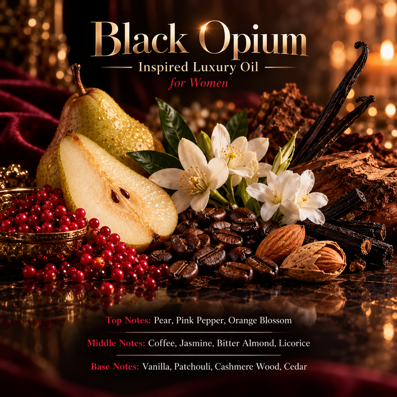 Black Opium Inspired Luxury Oil
