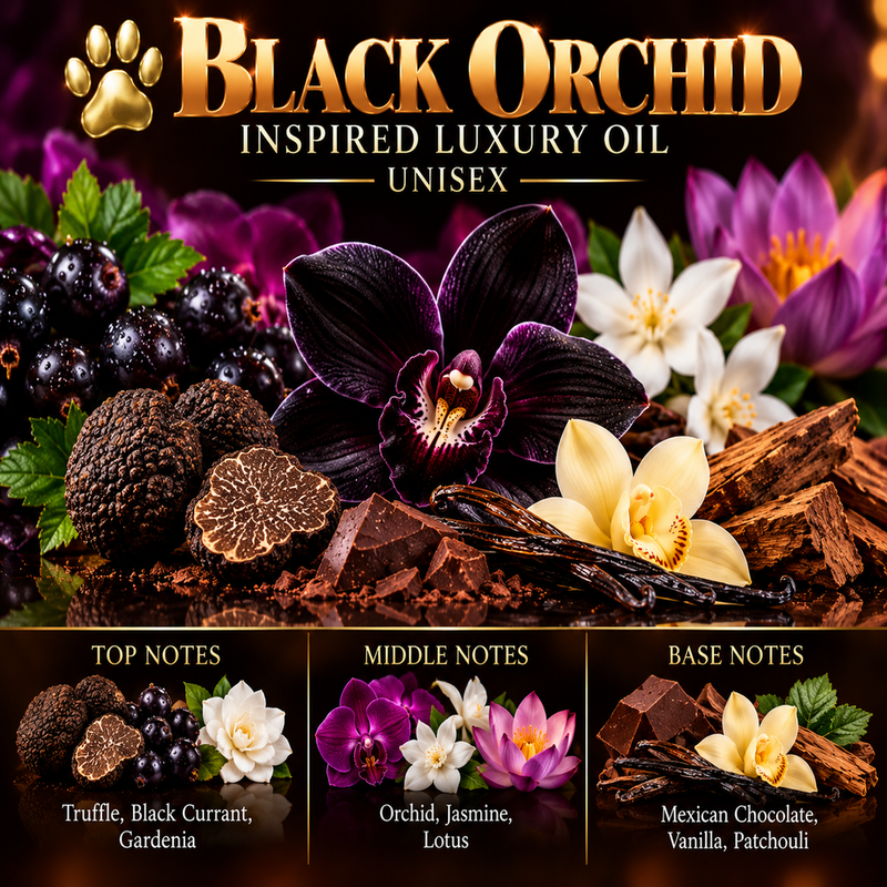 Black Orchid Inspired Luxury Oil