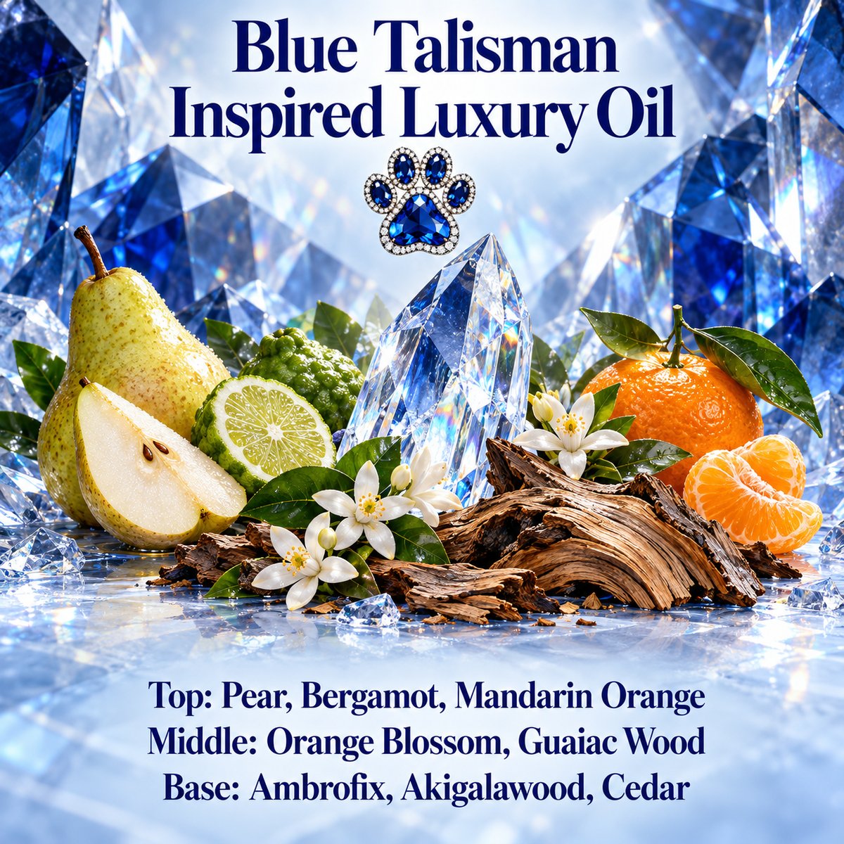 Blue Talisman Inspired Luxury Oil
