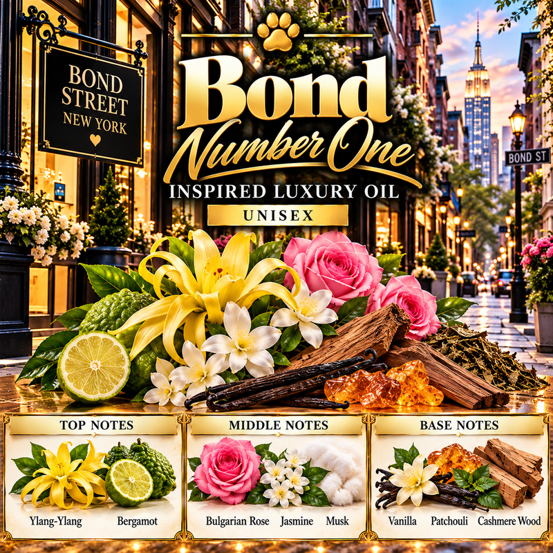 Bond Number One Inspired Luxury Oil