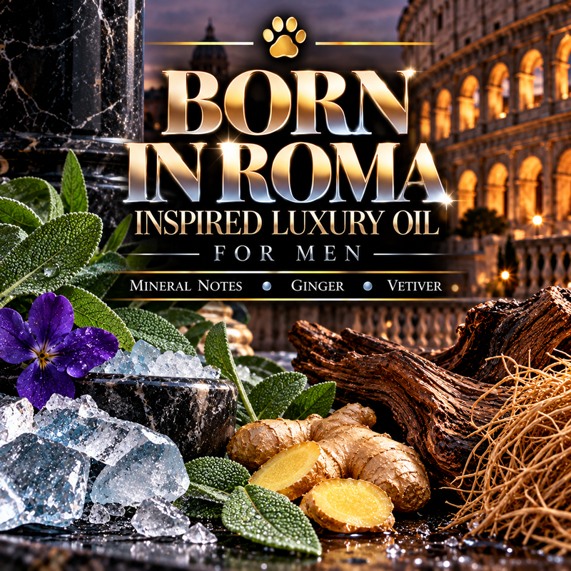 Born in Roma Inspired Luxury Oil for Men