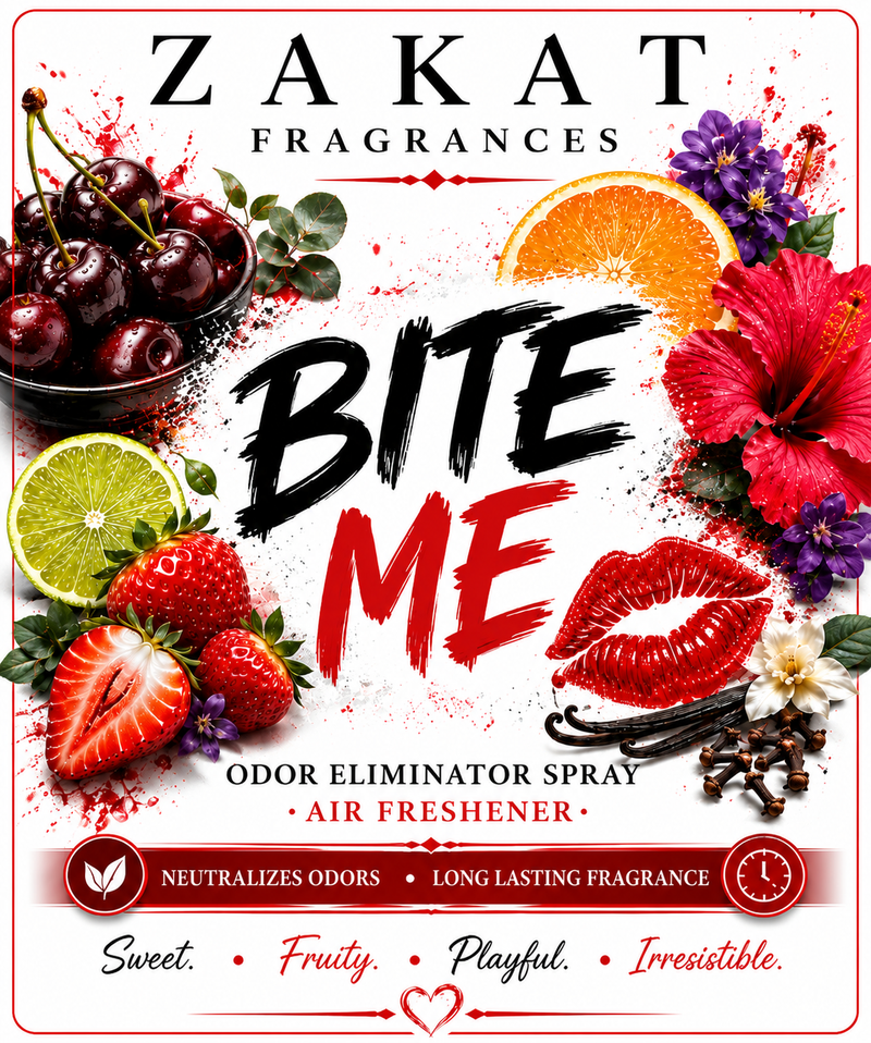 Bite Me Odor Eliminator Spray / Air Freshener