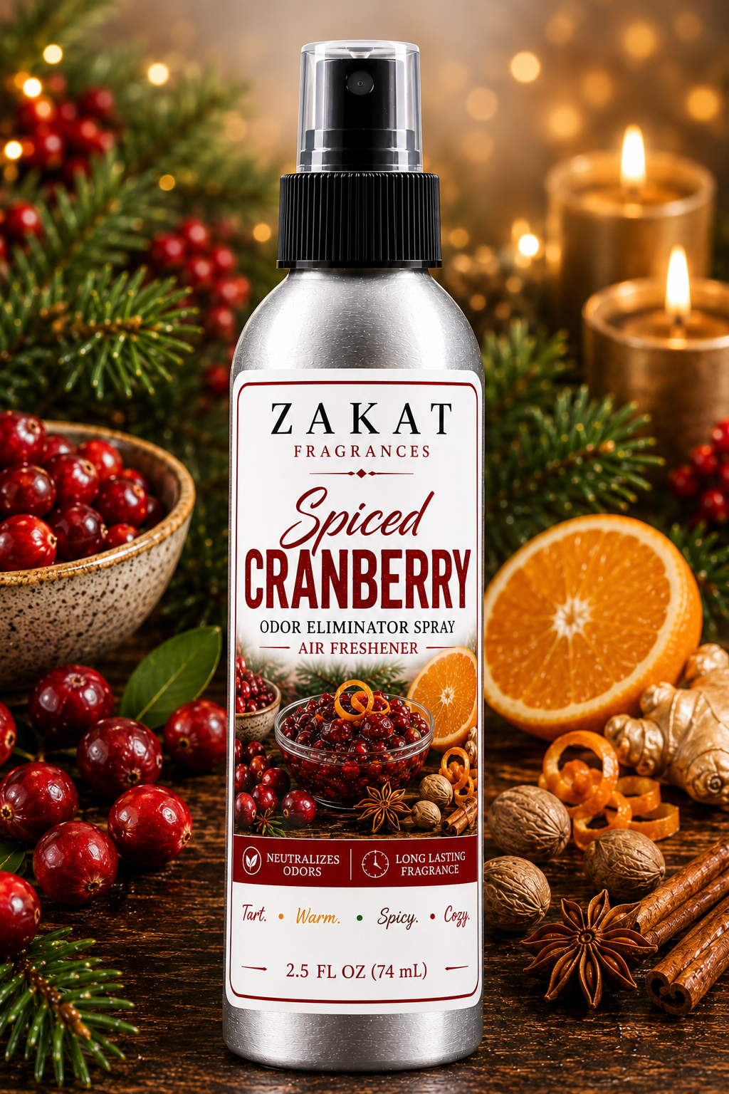 Spiced Cranberry Odor Eliminator Spray