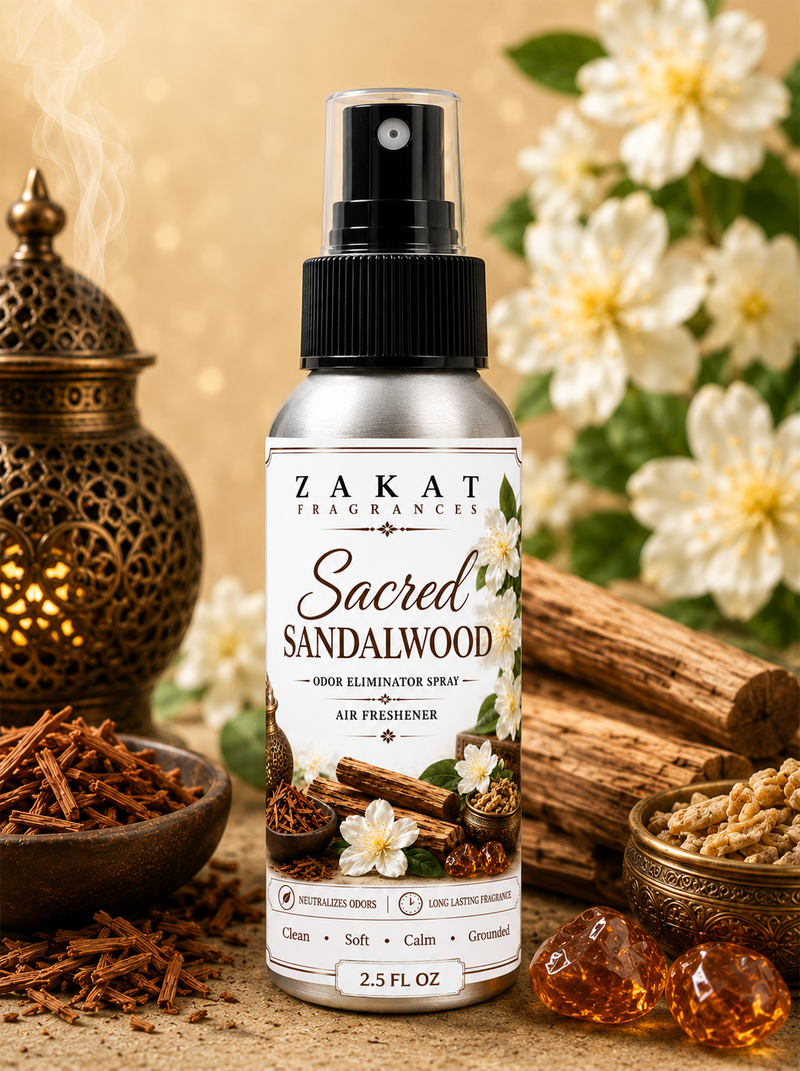 Sacred Sandalwood Odor Eliminator Spray / Air Freshener