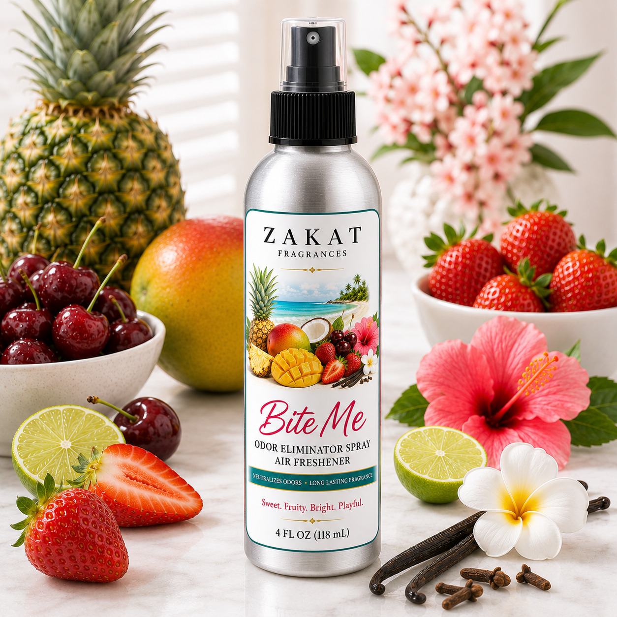 Bite Me Odor Eliminator Spray / Air Freshener