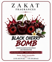 Black Cherry Bomb Odor Eliminator Spray / Air Freshener