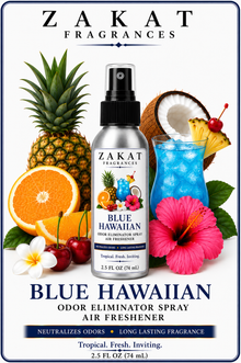 Blue Hawaiian Odor Eliminator Spray / Air Freshener