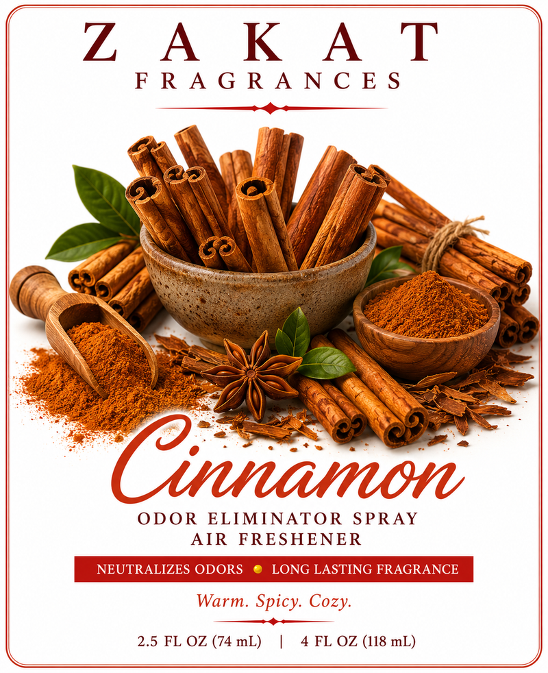 Cinnamon Odor Eliminator Spray / Air Freshener