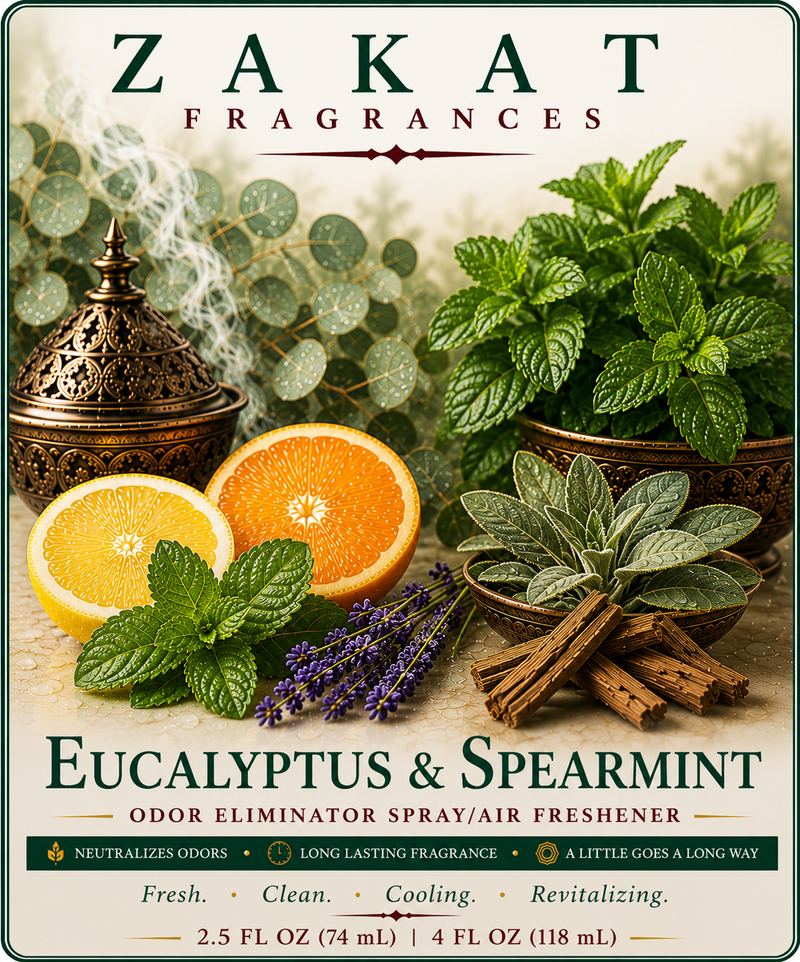 Eucalyptus & Spearmint Odor Eliminator Spray / Air Freshener