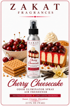 Cherry Cheesecake Odor Eliminator Spray / Air Freshener