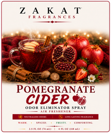 Pomegranate Cider Odor Eliminator Spray / Air Freshener