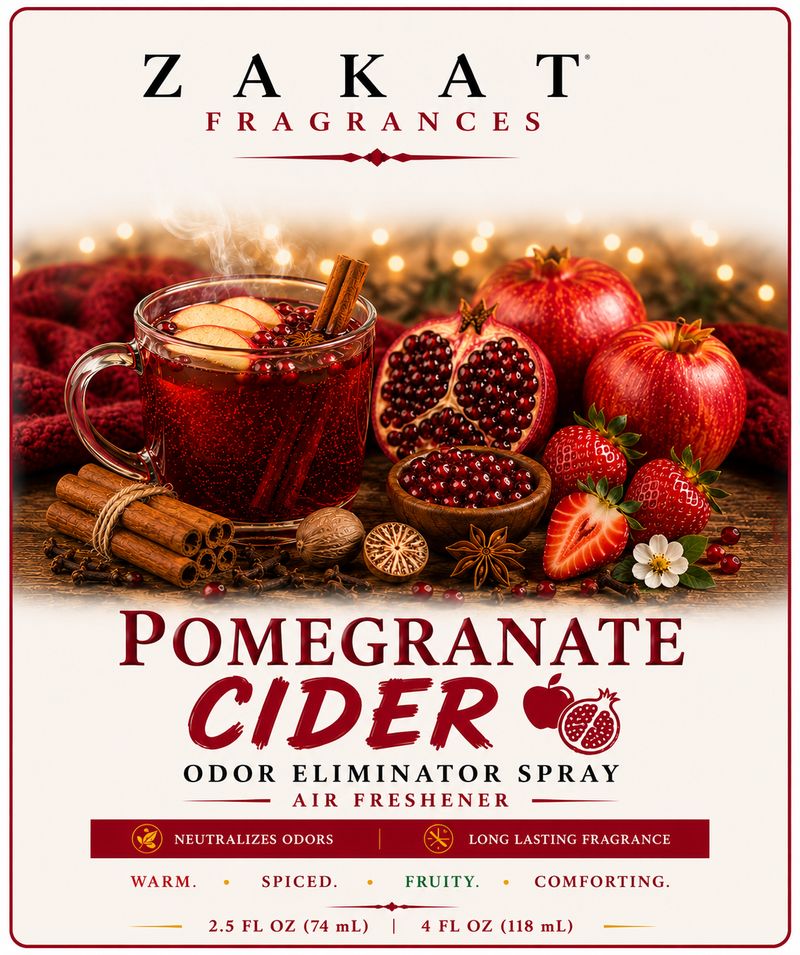 Pomegranate Cider Odor Eliminator Spray / Air Freshener