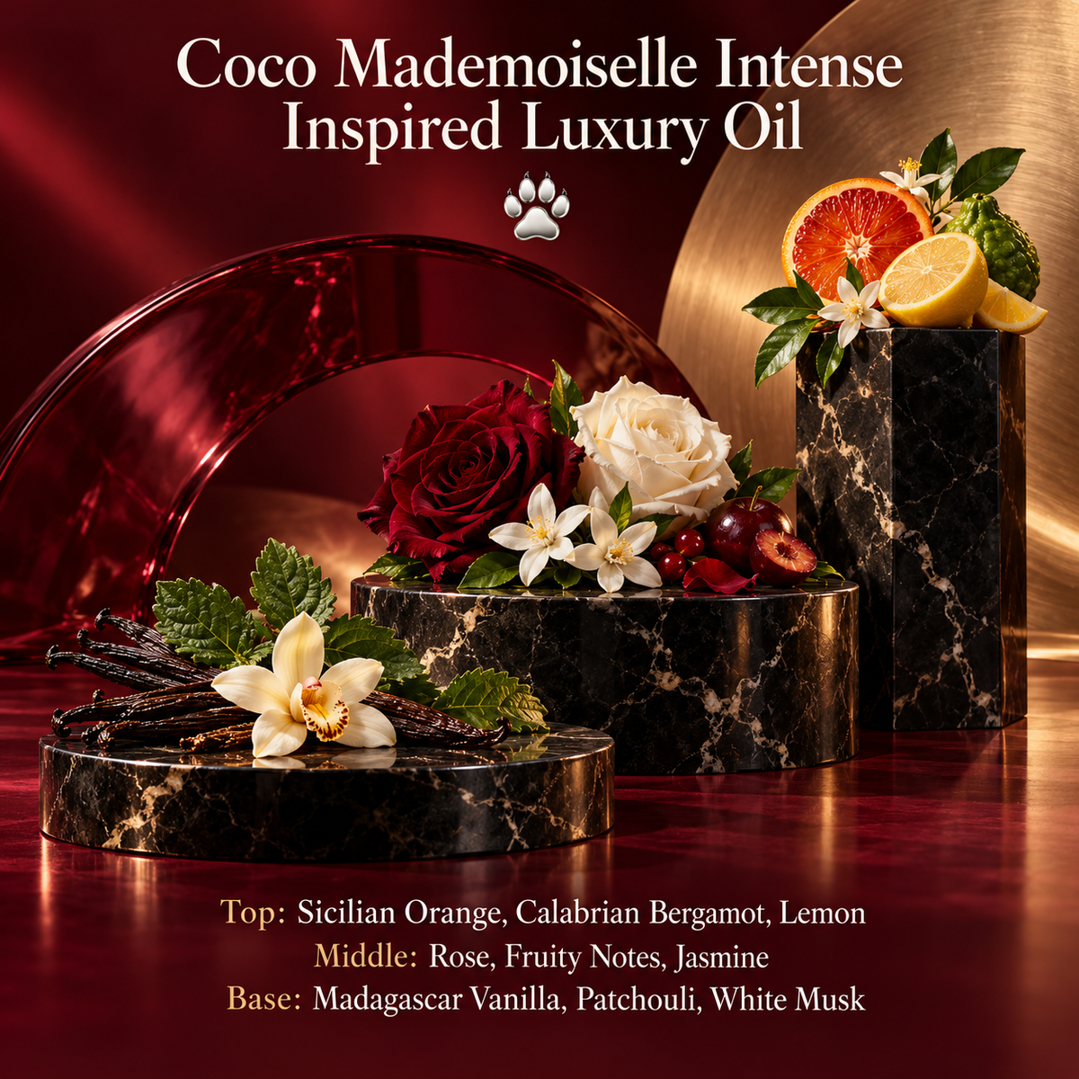 Coco Mademoiselle Intense Inspired Luxury Oil