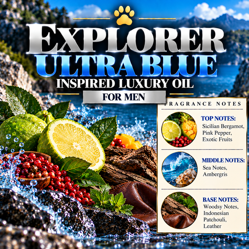 Explorer Ultra Blue Inspired Luxury Oil
