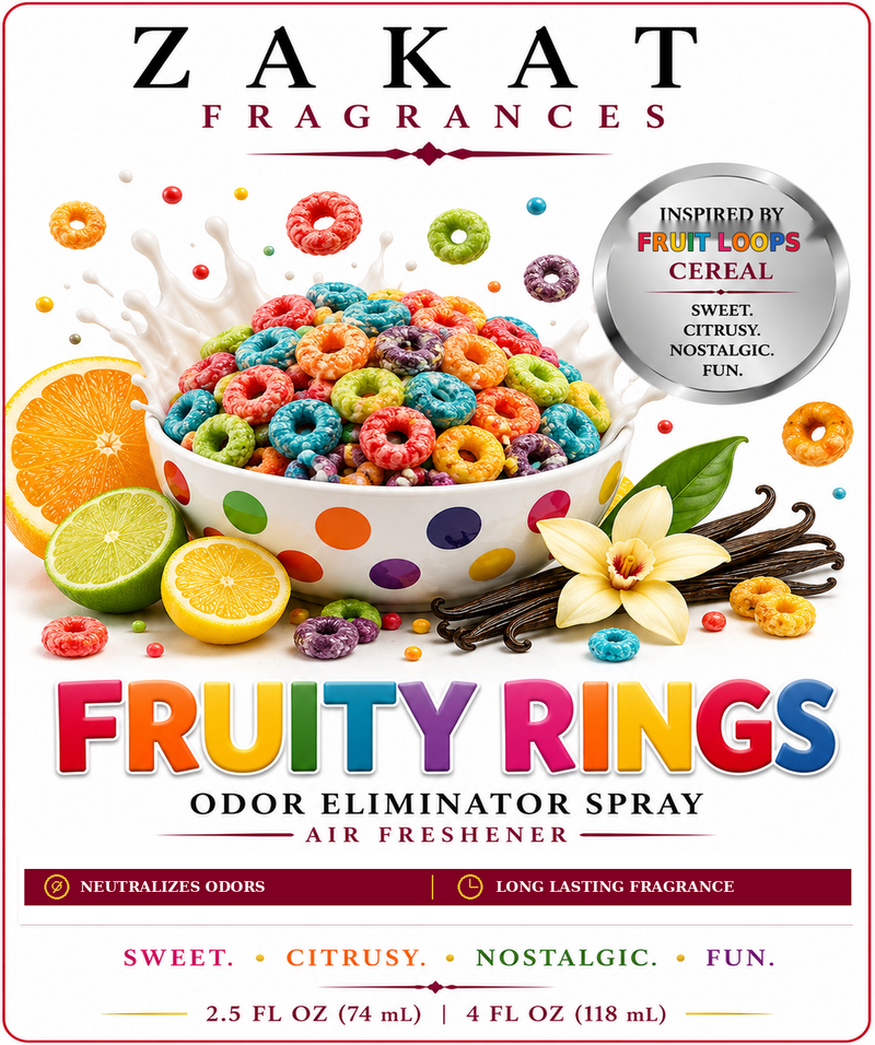 Fruity Rings Odor Eliminator Spray / Air Freshener