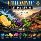 L’Homme Le Parfum Inspired Luxury Oil