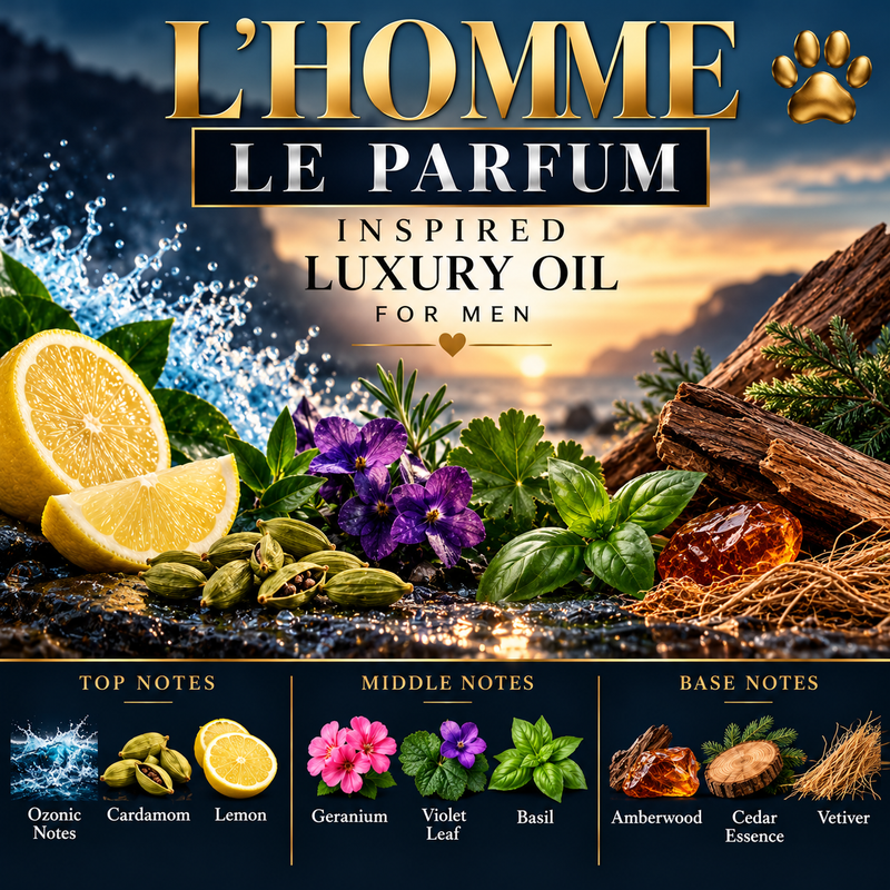 L’Homme Le Parfum Inspired Luxury Oil
