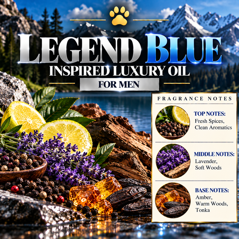 Mont Blanc Legend Blue Inspired Luxury Oil