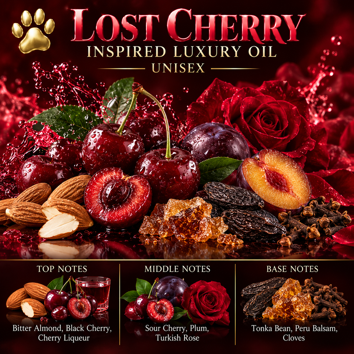 Lost Cherry Inspired Luxury Oil