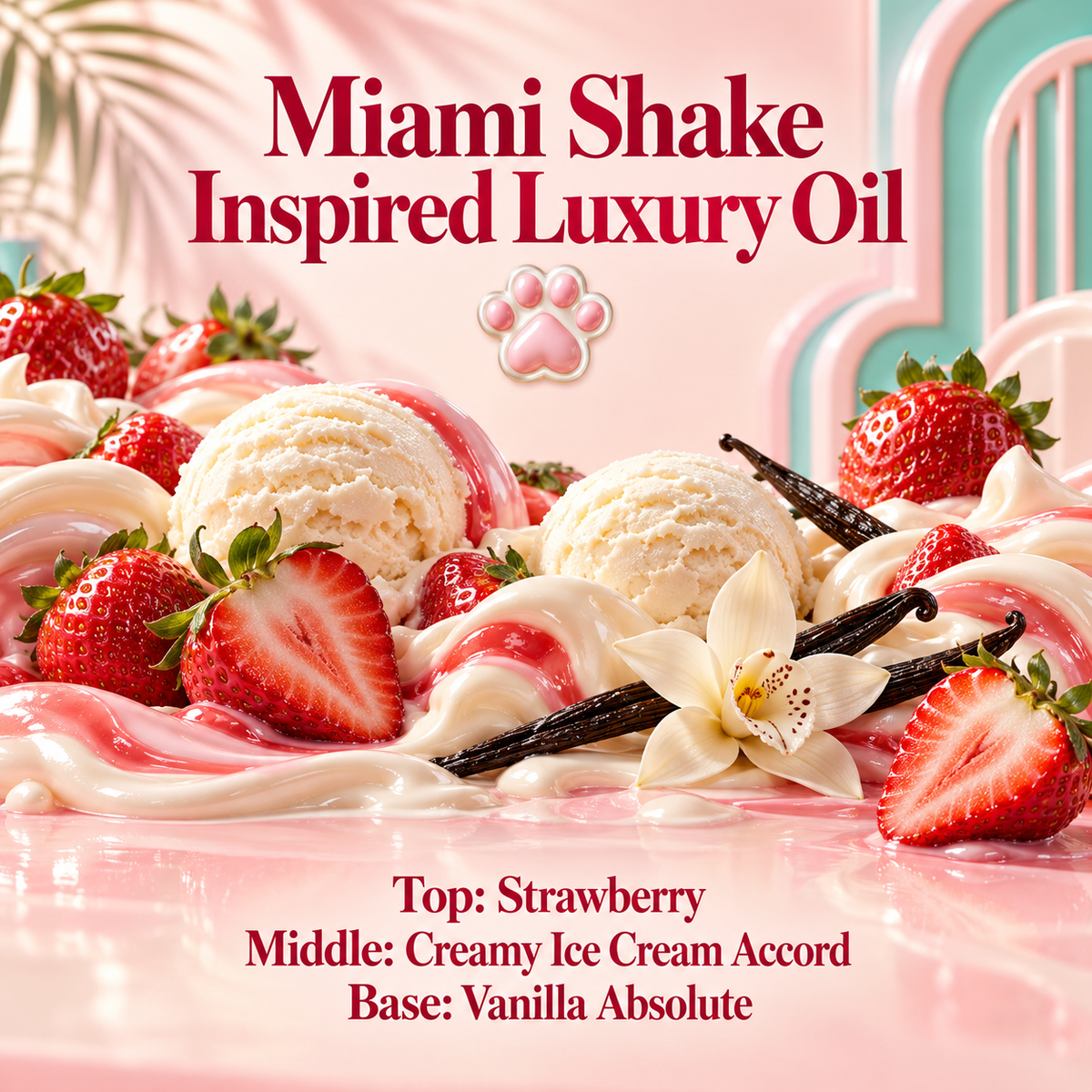 Miami Shake Inspired Luxury Oil