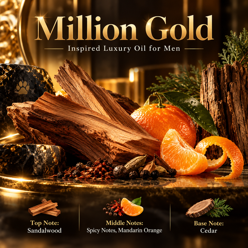 Million Gold Inspired Luxury Oil