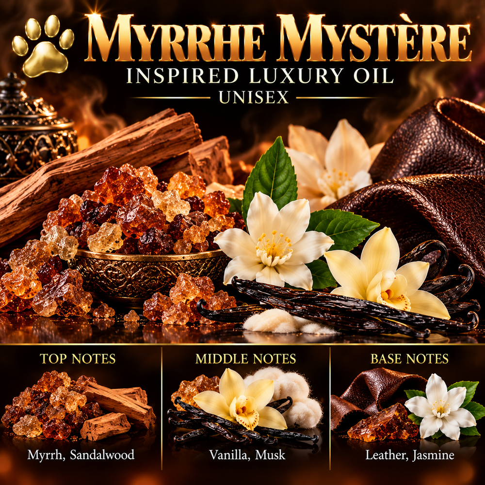 Myrrhe Mystère Inspired Luxury Oil