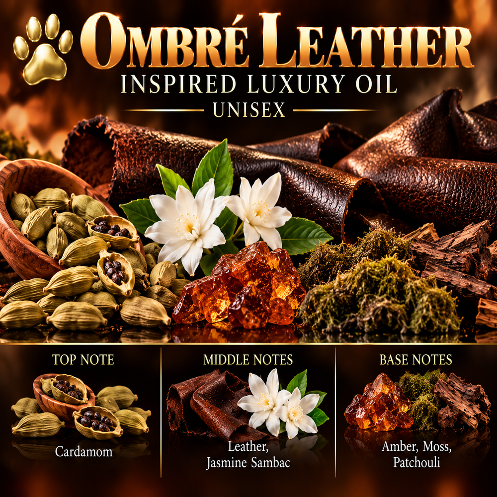 Ombre Leather Inspired Luxury Oil
