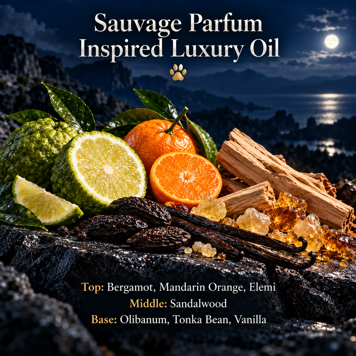 Sauvage Parfum Inspired Luxury Oil