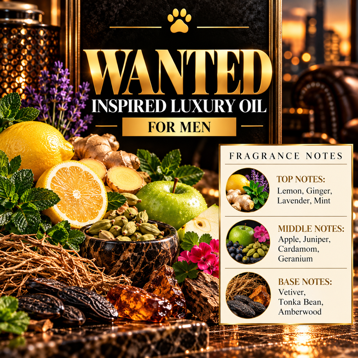 Wanted Inspired Luxury Oil